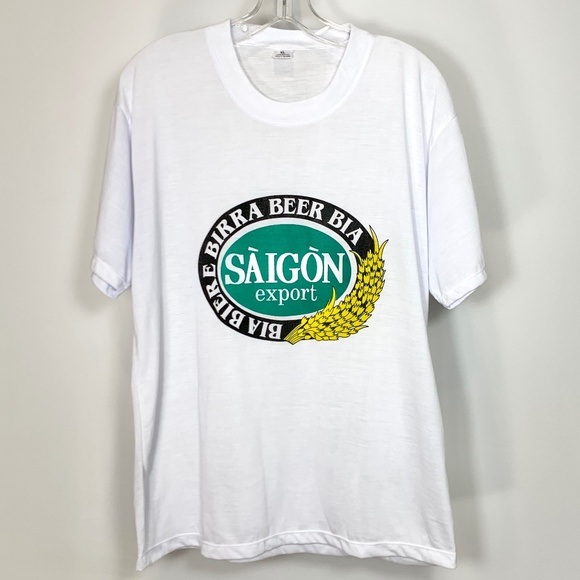 Saigon Export Vietnamese Beer T-Shirt - Picture 1 of 4